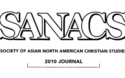 SCE: Developing Asian American Christian Ethics