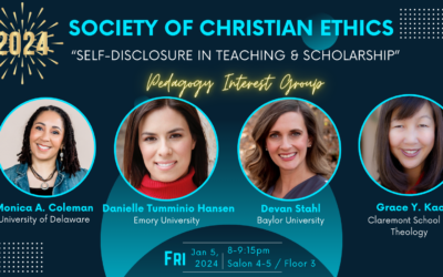 Self-disclosure in Teaching & Scholarship